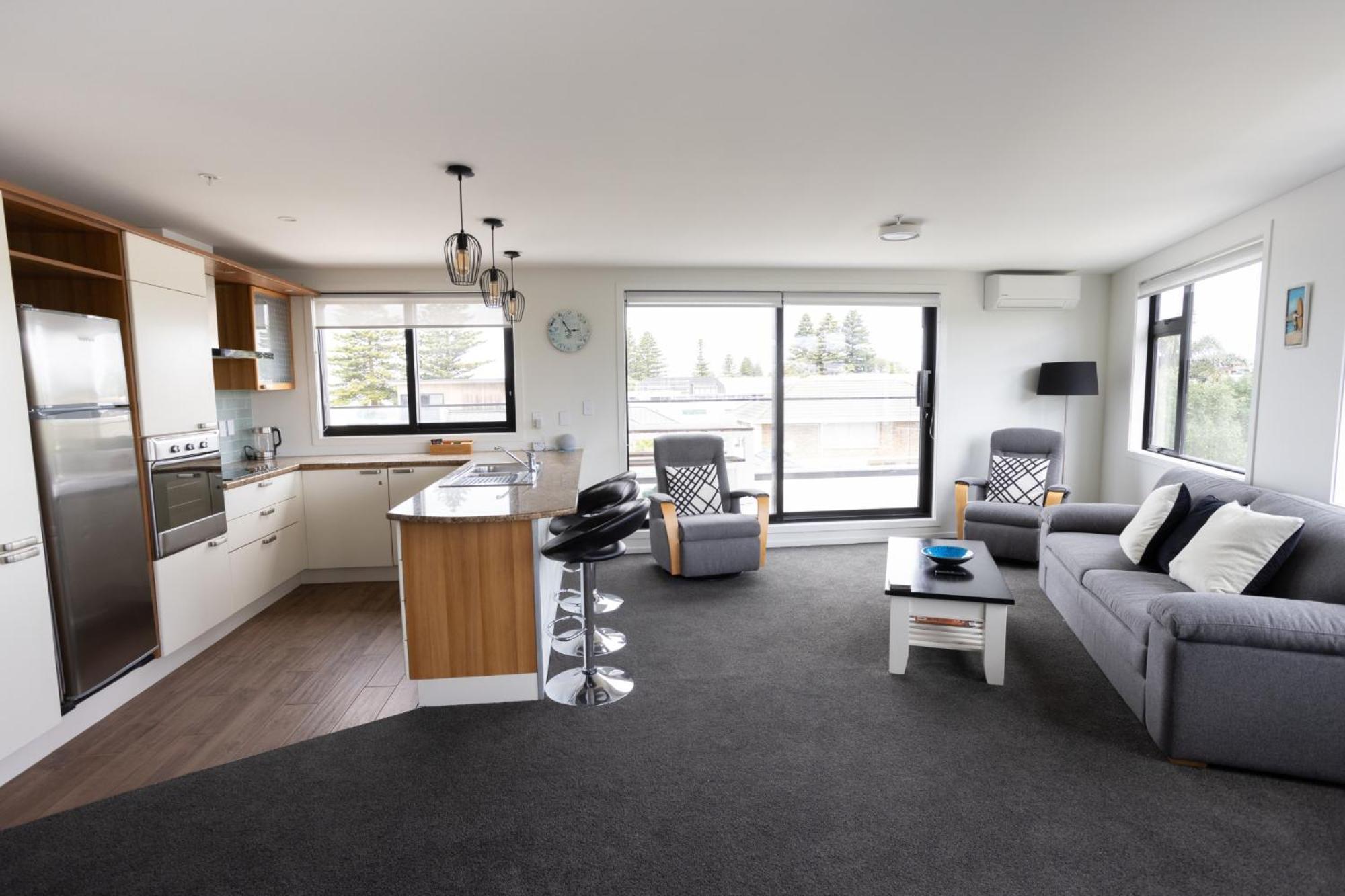 Belle Mer Beachfront Apartments - Self Serviced Mount Maunganui Eksteriør bilde