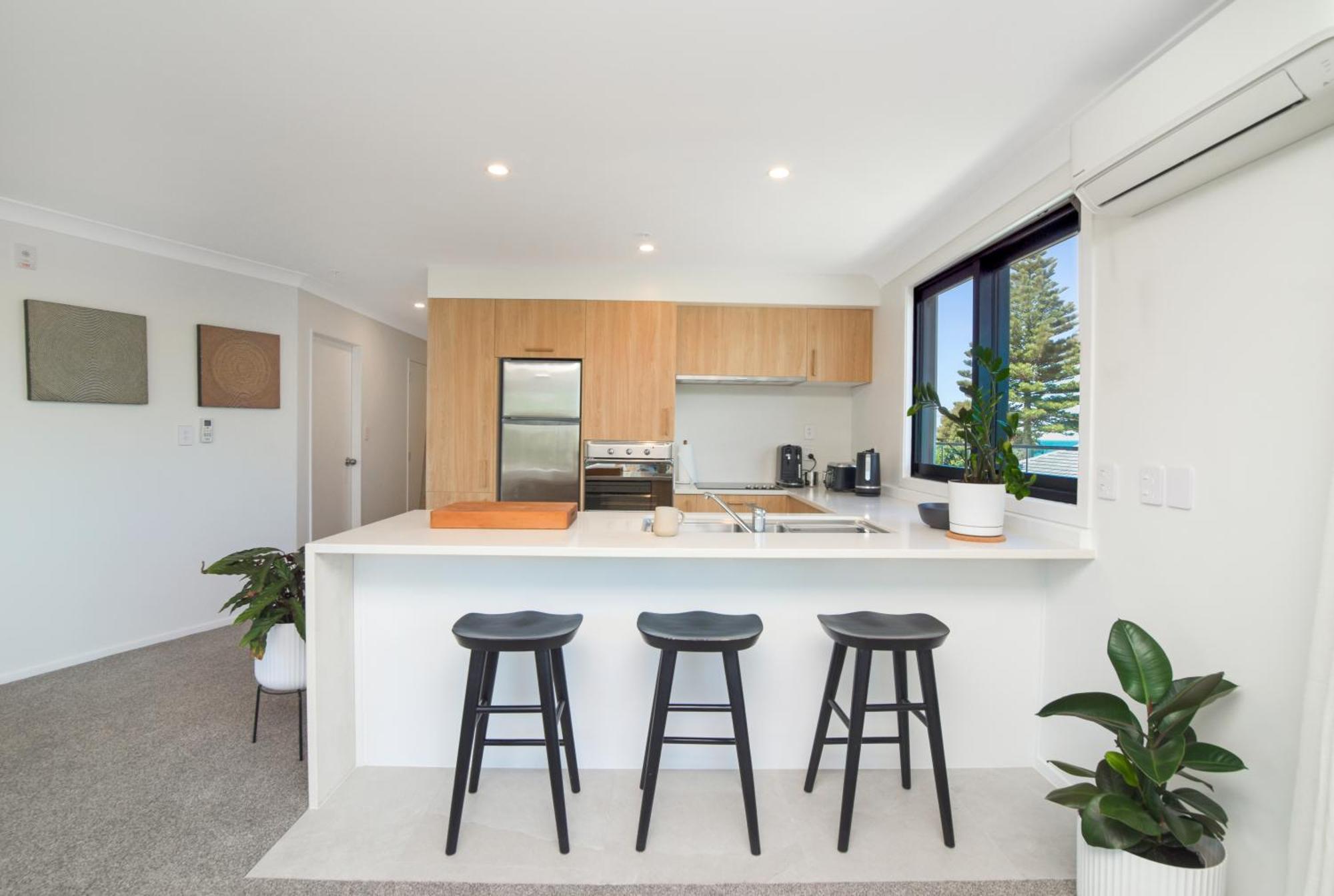Belle Mer Beachfront Apartments - Self Serviced Mount Maunganui Eksteriør bilde