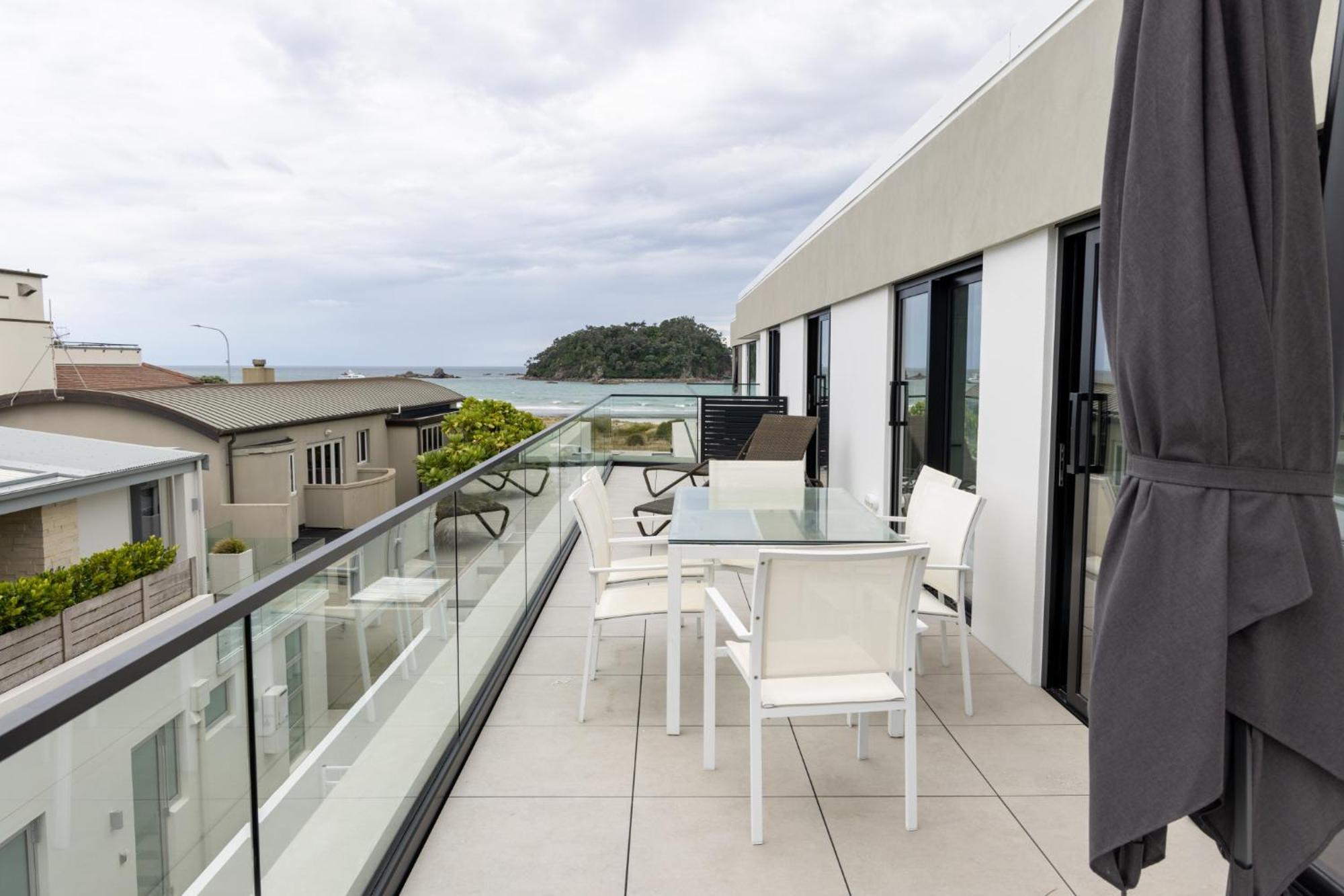 Belle Mer Beachfront Apartments - Self Serviced Mount Maunganui Eksteriør bilde
