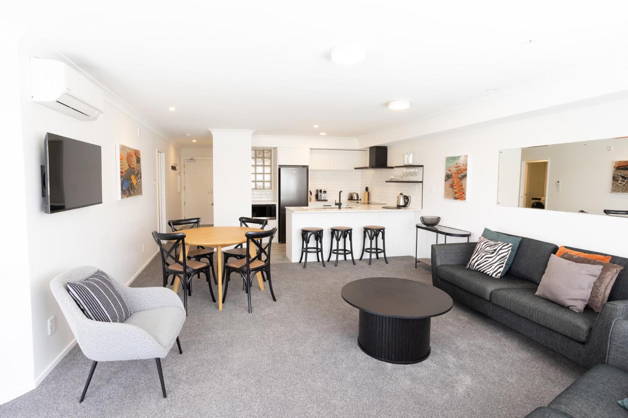 Belle Mer Beachfront Apartments - Self Serviced Mount Maunganui Eksteriør bilde